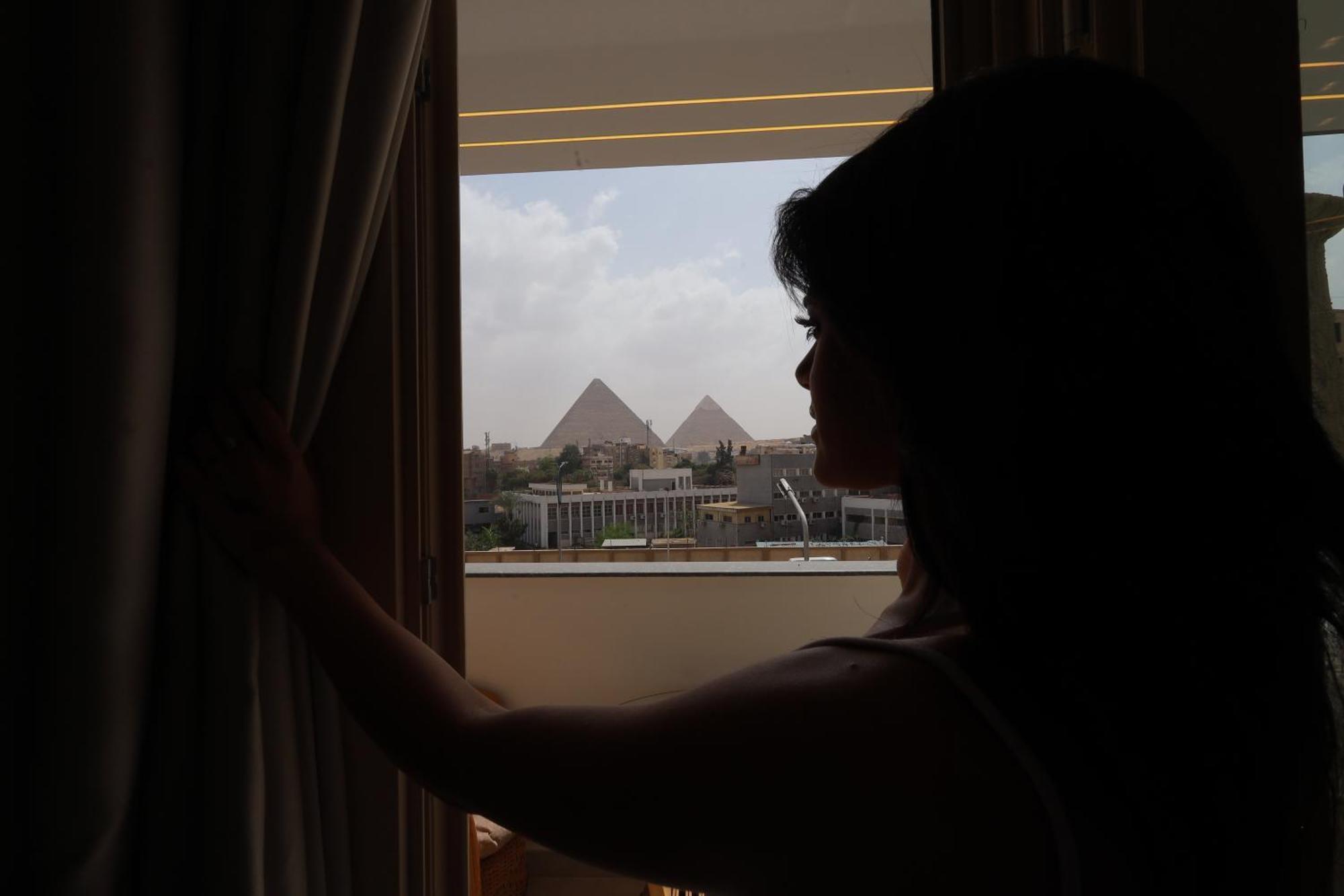 The Muse Pyramids Inn Kafret el-Gabal Εξωτερικό φωτογραφία